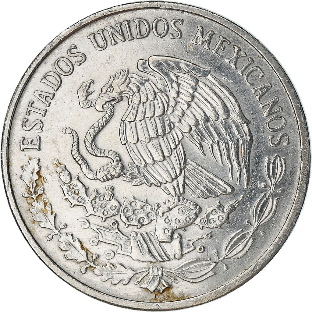 Mexico 10 Centavos | Mexico emblem | Eagle | Aztec calendar Coin | KM547 | 1992 - 2009