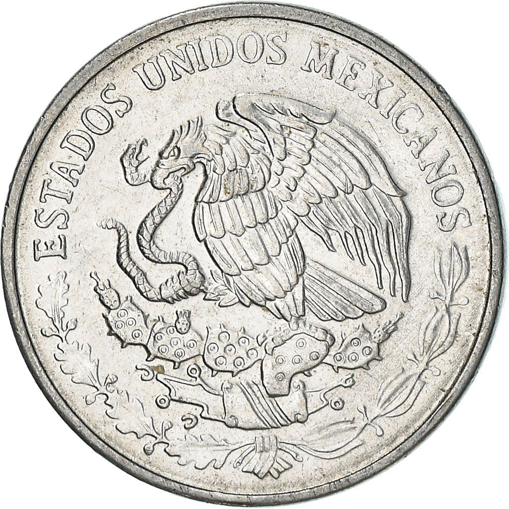 Mexico 10 Centavos | Mexico emblem | Eagle | Aztec calendar Coin | KM547 | 1992 - 2009