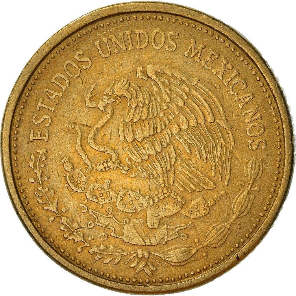 Mexico 100 Pesos | Venustiano Carranza Garza | Eagle | Shield Coin | KM493 | 1984 - 1992