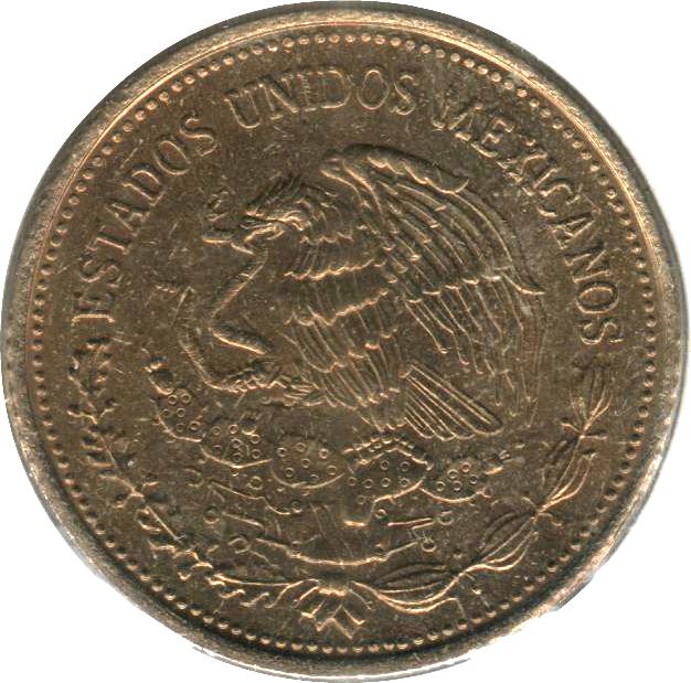 Mexico 100 Pesos | Venustiano Carranza Garza | Eagle | Shield Coin | KM493 | 1984 - 1992