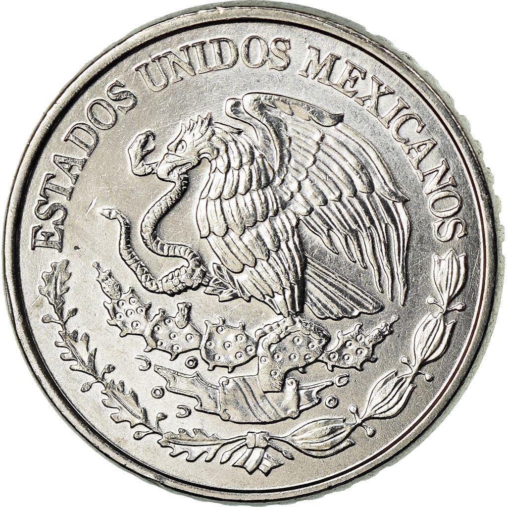 Mexico 20 Centavos | Mexico emblem | Eagle | Aztec calendar Coin | KM935 | 2009 - 2021