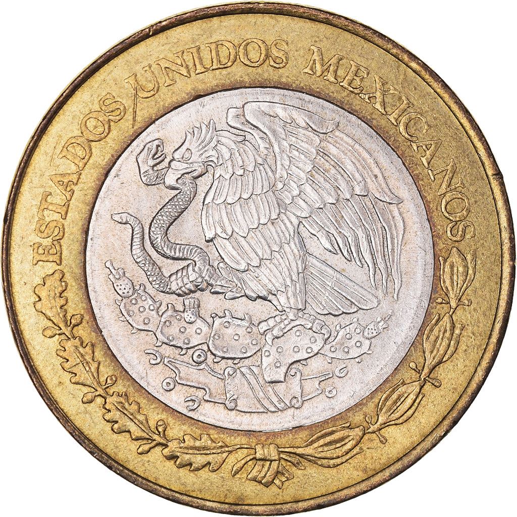 Mexico 20 Nuevos Pesos | Miguel Hidalgo 1753 - 1811 Coin | KM561 | 1993 - 1995