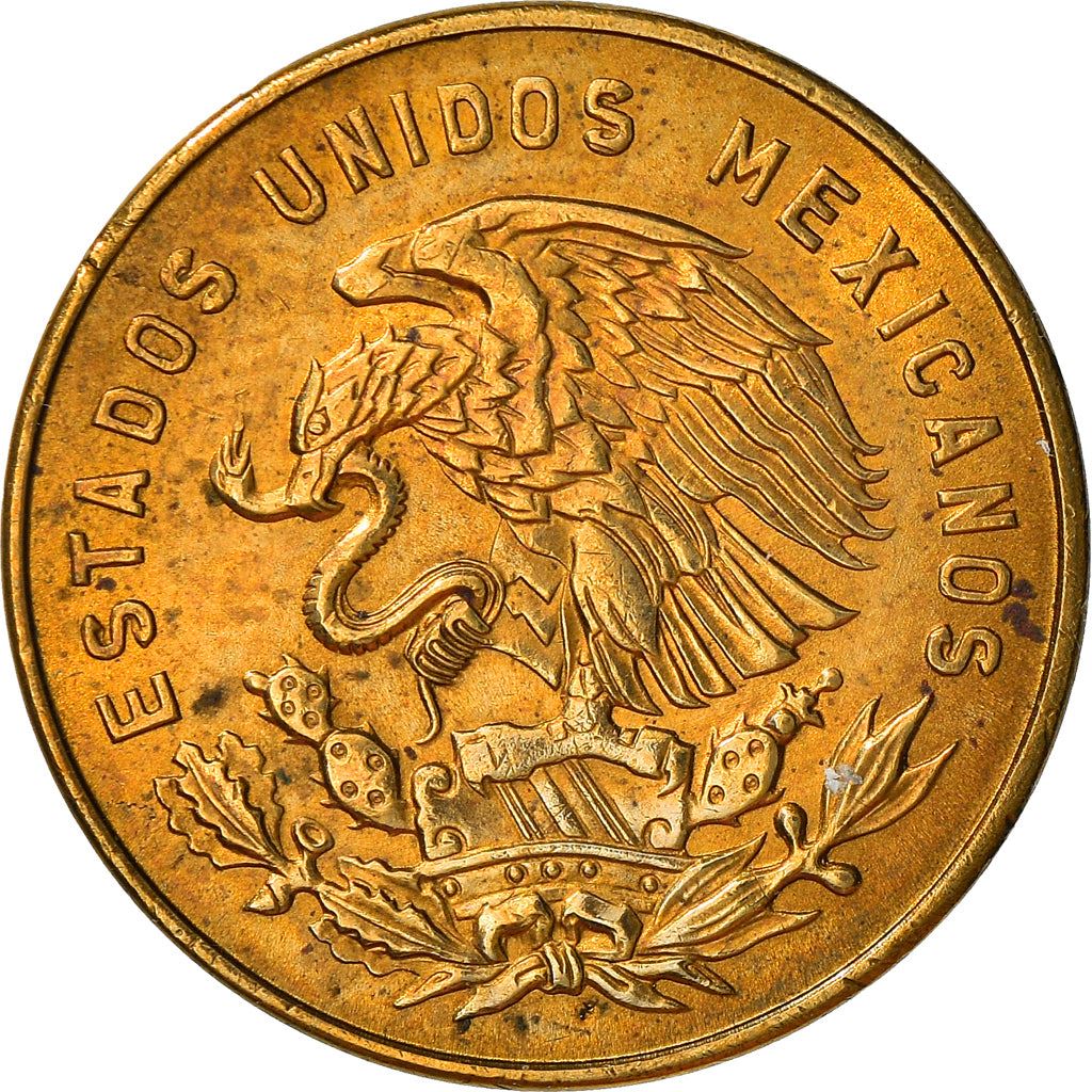 Mexico 5 Centavos | Josefa Ortiz de Domínguez | Eagle | Snake Coin | KM426 | 1954 - 1969