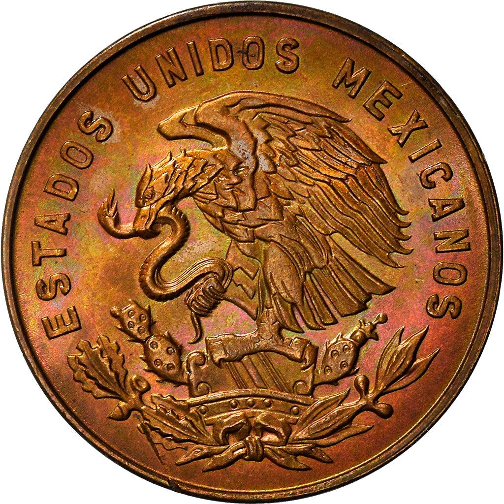 Mexico 5 Centavos | Josefa Ortiz de Domínguez | Eagle | Snake Coin | KM426 | 1954 - 1969