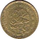 Mexico 5 Pesos Coin | Golden Eagle | Laurel | KM502 | 1985 - 1988