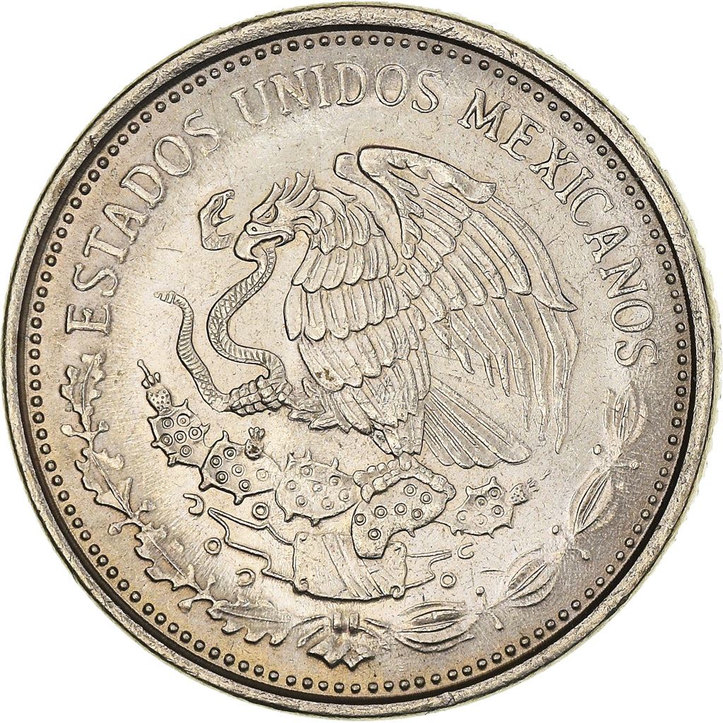 Mexico 50 Pesos | Benito Pablo Juárez García | Eagle | Shield Coin | KM495 | 1984 - 1988