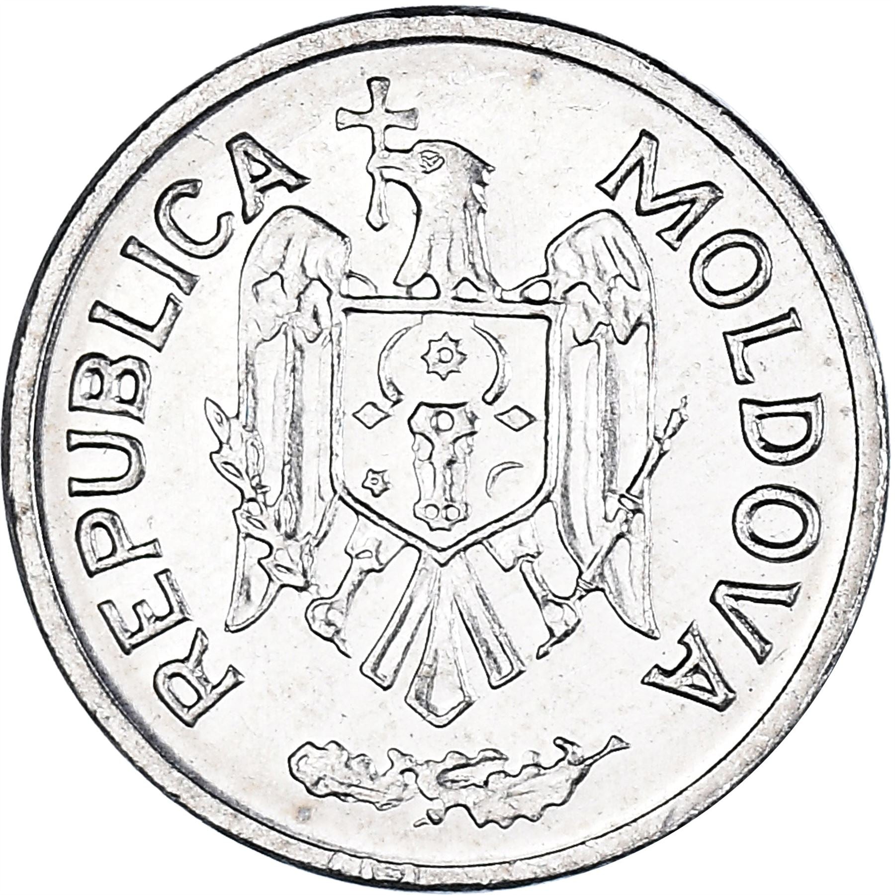 Moldova 1 Ban Coin | Eagle | KM1 | 1993 - 2017