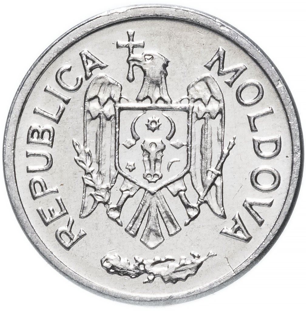 Moldova 1 Ban Coin | Eagle | KM1 | 1993 - 2017