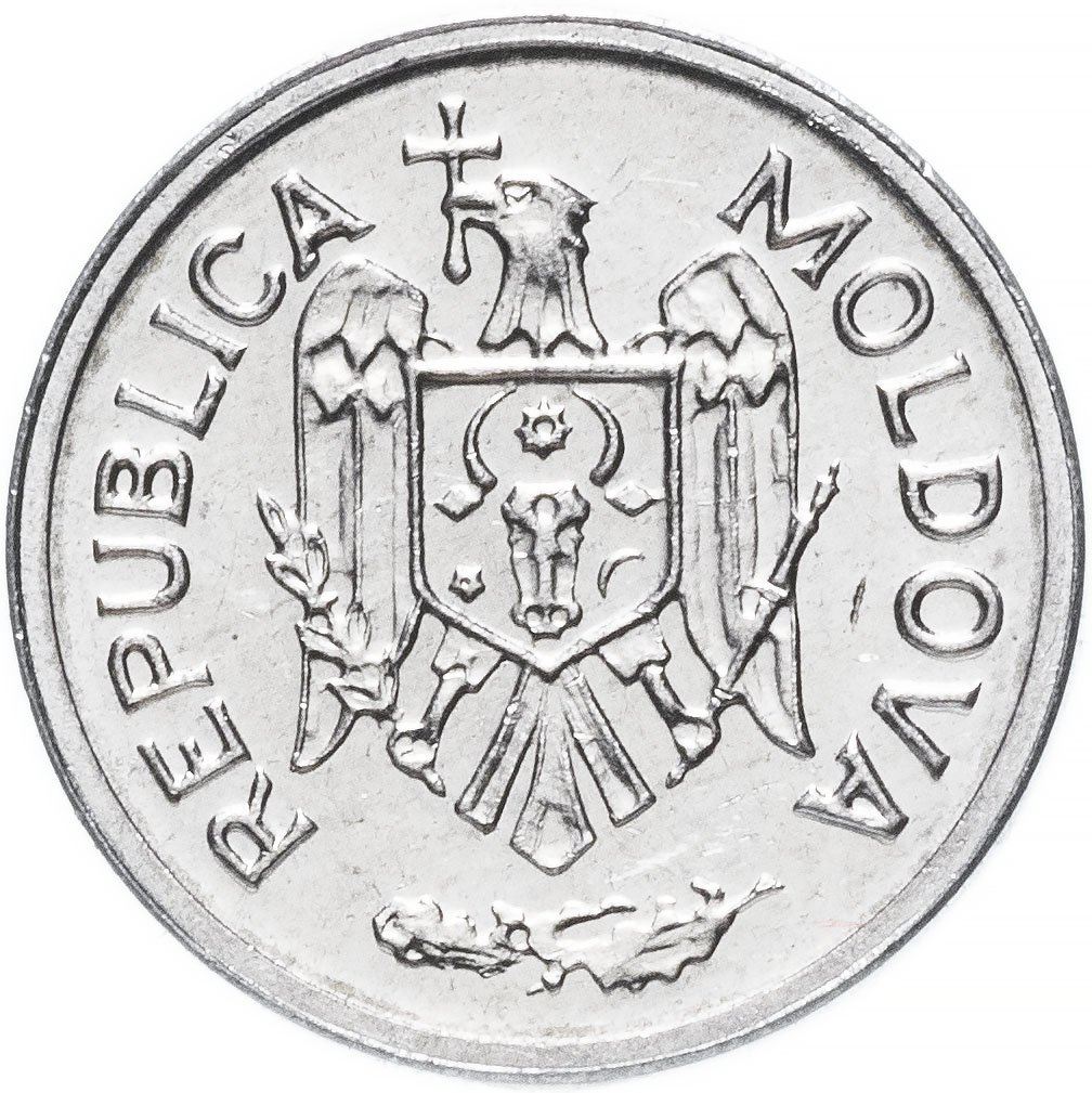 Moldova 1 Ban Coin | Eagle | KM1 | 1993 - 2017