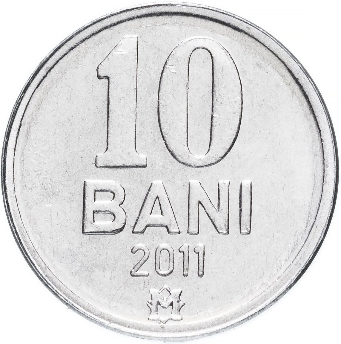 Moldova 10 Bani Coin | Eagle | KM7 | 1995 - 2020