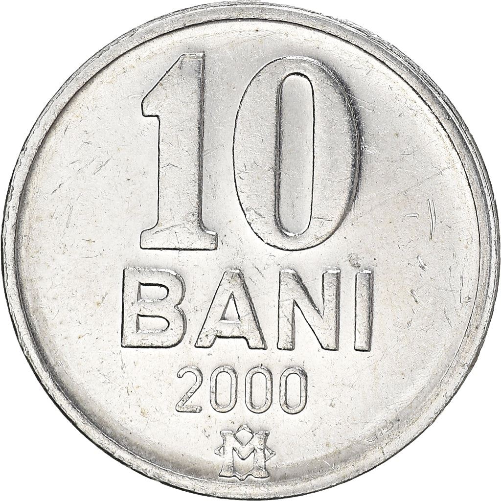 Moldova 10 Bani Coin | Eagle | KM7 | 1995 - 2020