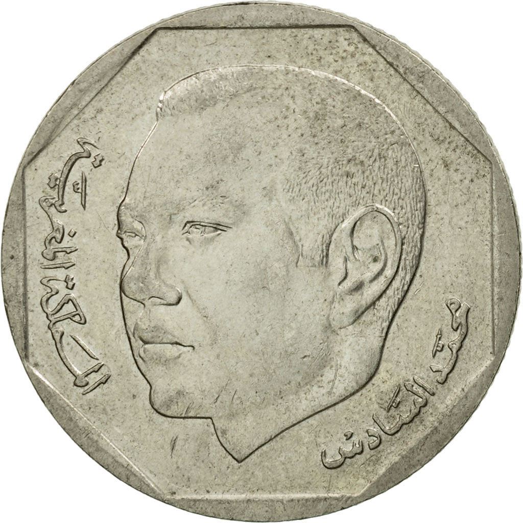 Morocco 2 Dirhams - Mohammed VI Coin Y118 2002