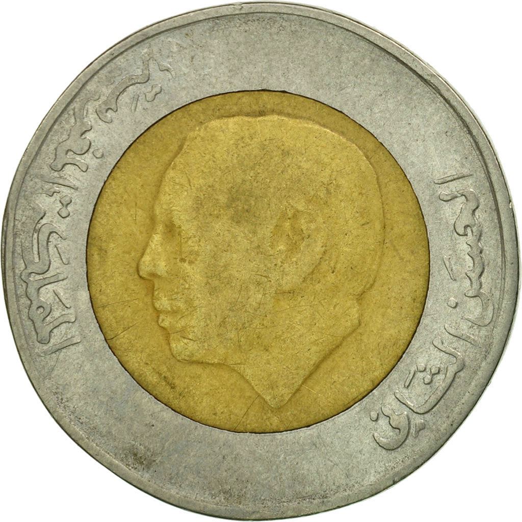 Morocco 5 Dirhams Coin | Hassan II | Y82 | 1987