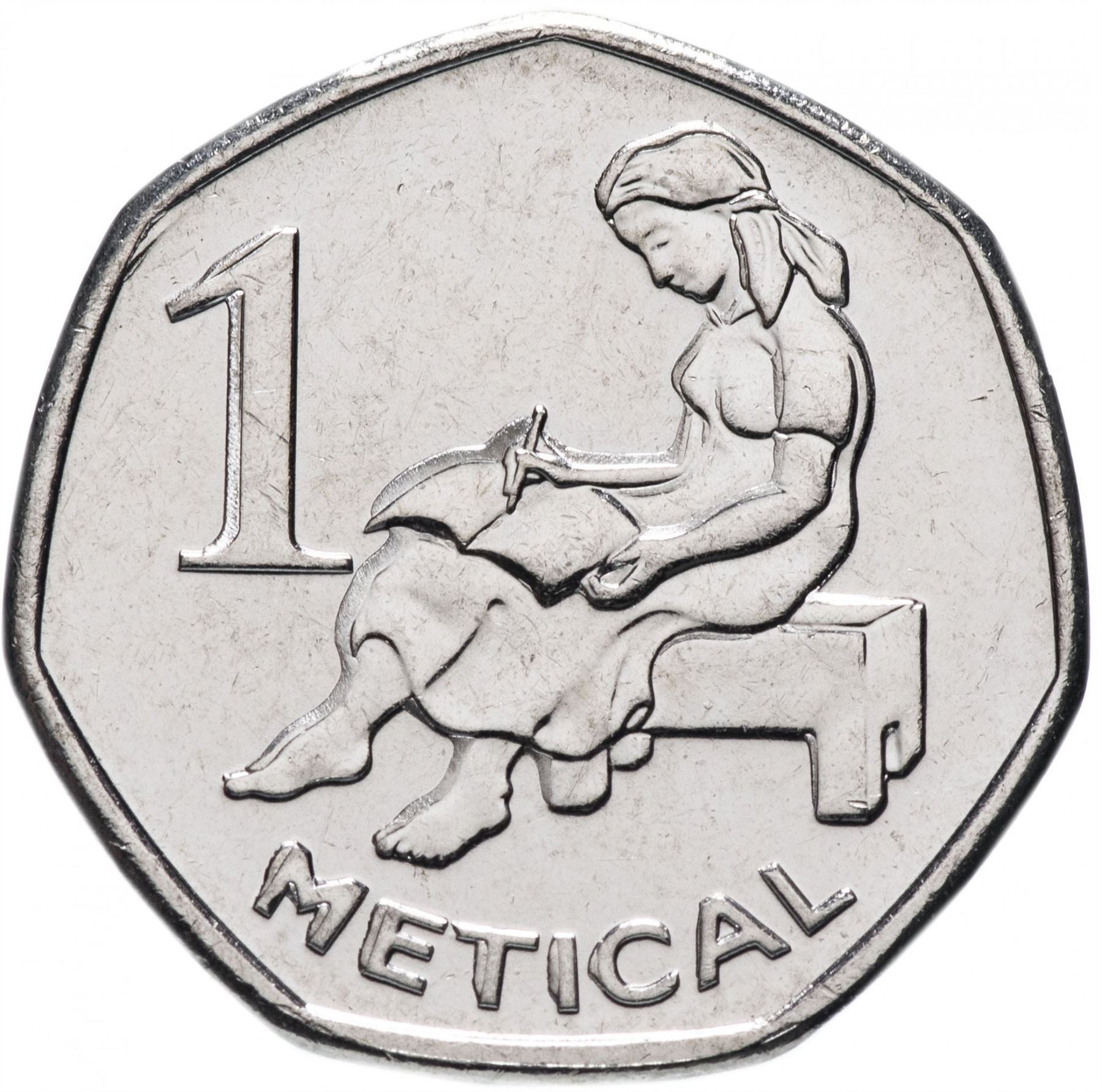 Mozambique 1 Metical Coin | Woman | KM137 | 2006 - 2019