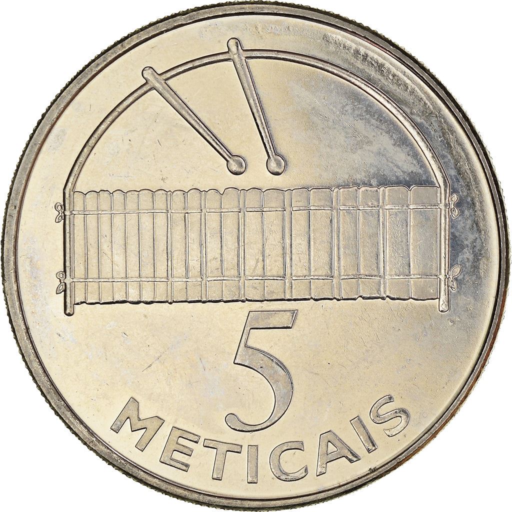 Mozambique | 5 Meticais Coin | Timbila | KM139 | 2006 - 2012