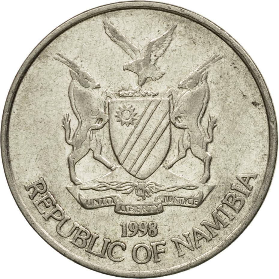 Namibia 10 Cents Coin KM2 1993 - 2012