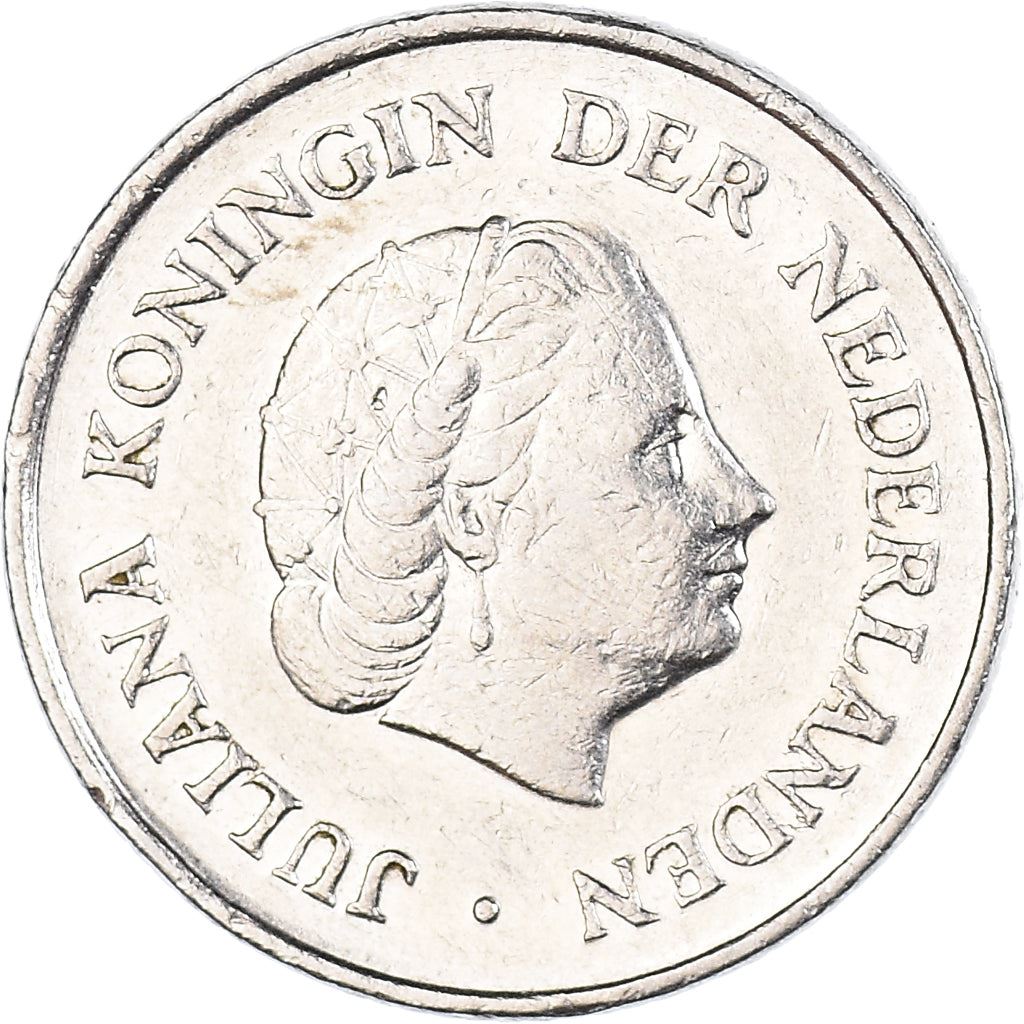 Netherlands 25 Cents Juliana | Coin KM183 1950 - 1980