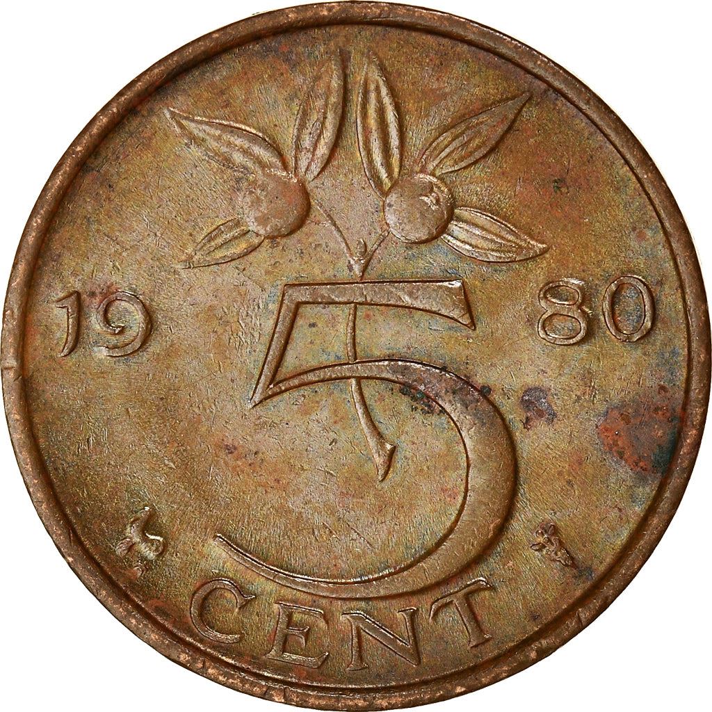 Netherlands 5 Cent Juliana | Coin KM181 1950 - 1980