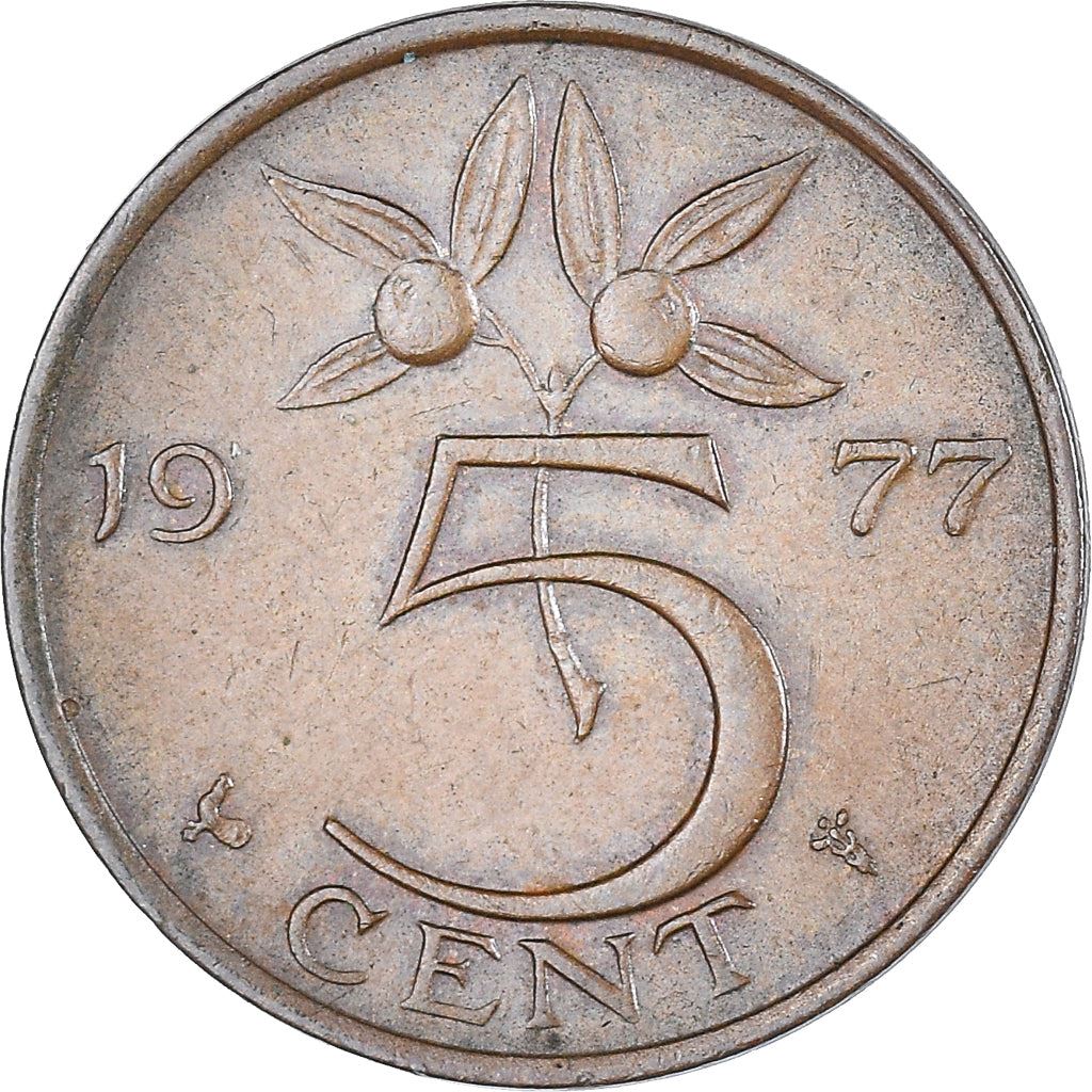 Netherlands 5 Cent Juliana | Coin KM181 1950 - 1980