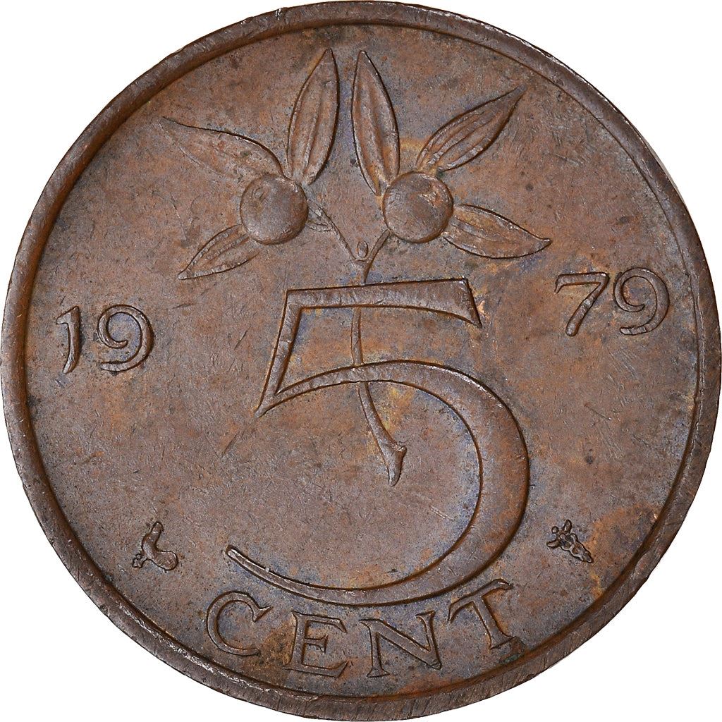 Netherlands 5 Cent Juliana | Coin KM181 1950 - 1980