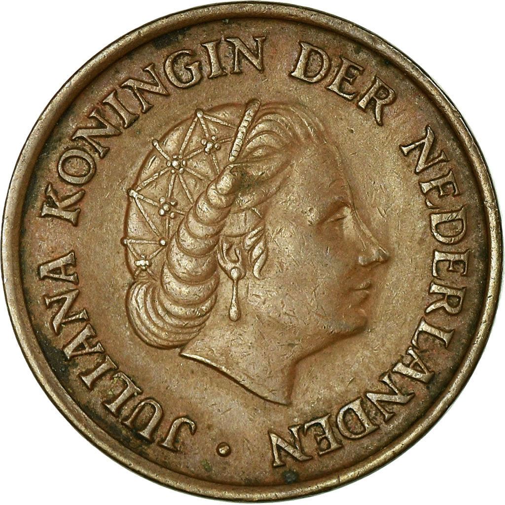 Netherlands 5 Cent Juliana | Coin KM181 1950 - 1980