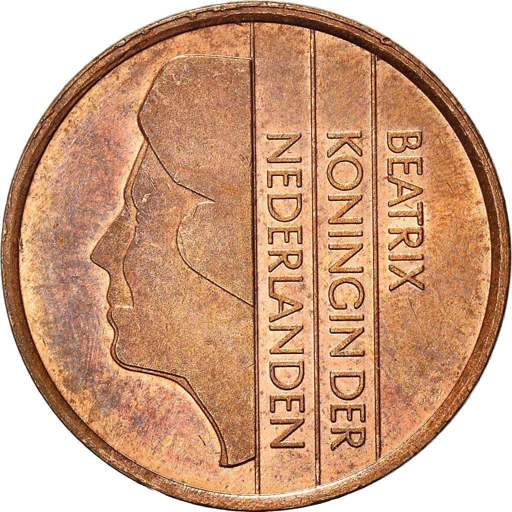 Netherlands 5 Cents Beatrix | Coin KM202 1982 - 2001