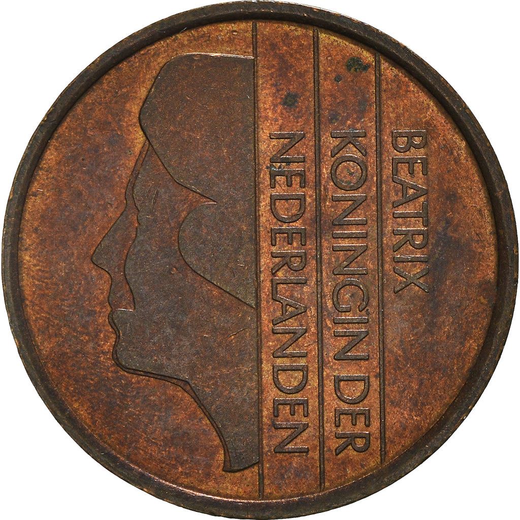 Netherlands 5 Cents Beatrix | Coin KM202 1982 - 2001