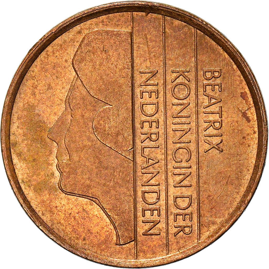 Netherlands 5 Cents Beatrix | Coin KM202 1982 - 2001