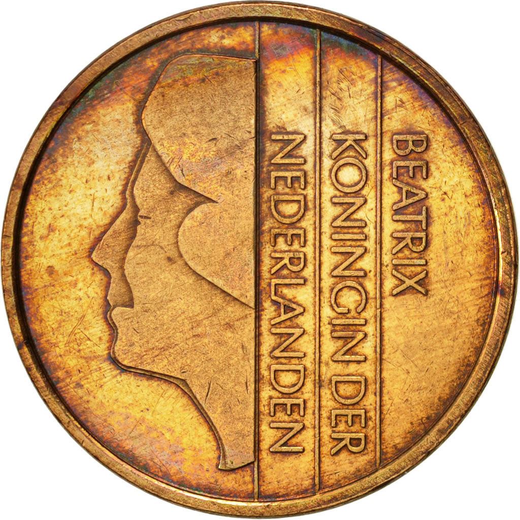 Netherlands 5 Cents Beatrix | Coin KM202 1982 - 2001