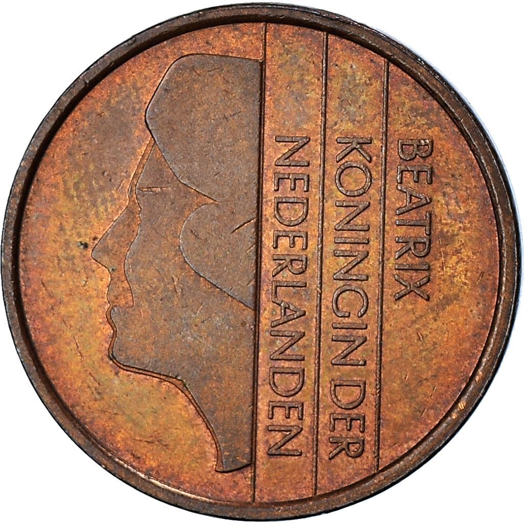 Netherlands 5 Cents Beatrix | Coin KM202 1982 - 2001