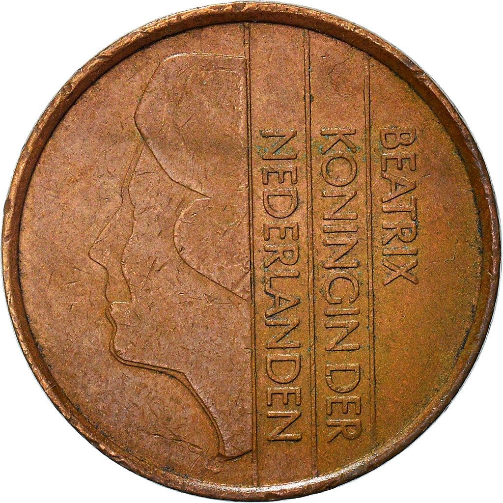 Netherlands 5 Cents Beatrix | Coin KM202 1982 - 2001