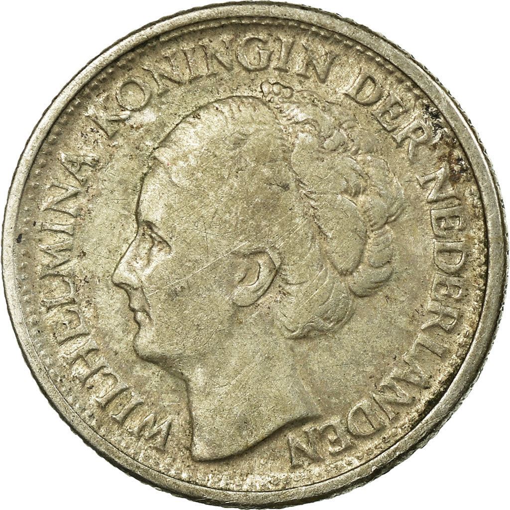 Netherlands Coin 10 Cents | Queen Wilhelmina | KM163 | 1926 - 1945