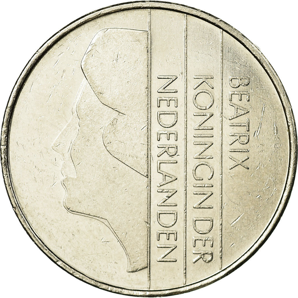 Netherlands Coin 2½ Gulden | Queen Beatrix | KM206 | 1982 - 2001