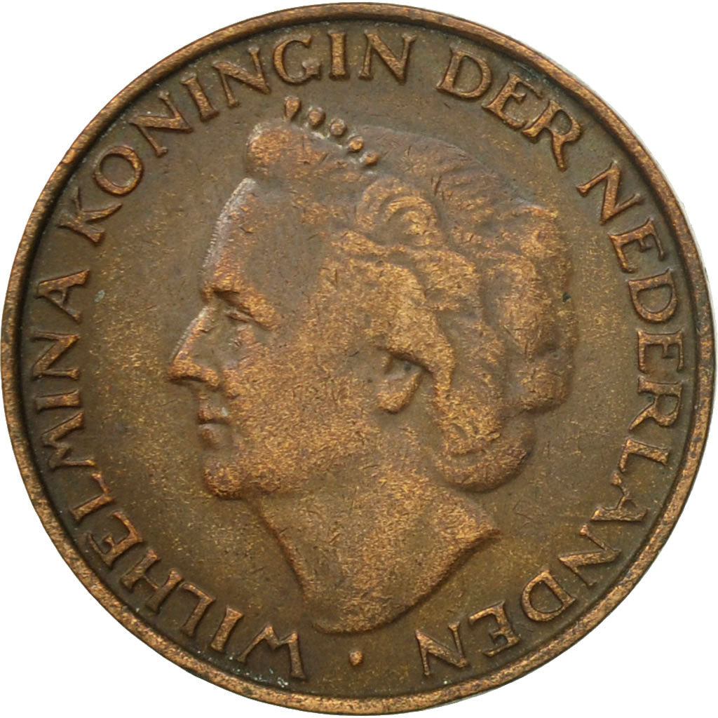 Netherlands Coin 5 Cents | Queen Wilhelmina | KM176 | 1948