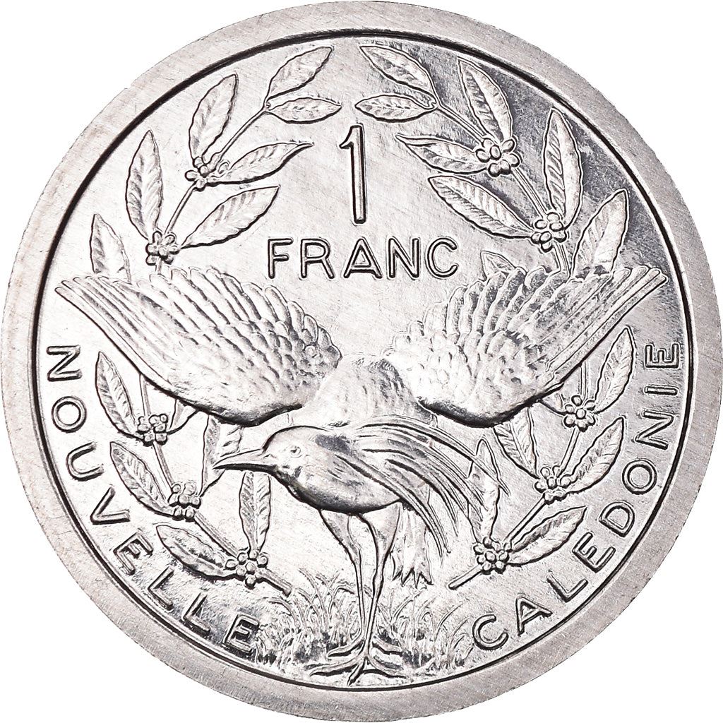 New Caledonia 1 Franc Coin 1972 - 2020 KM 10