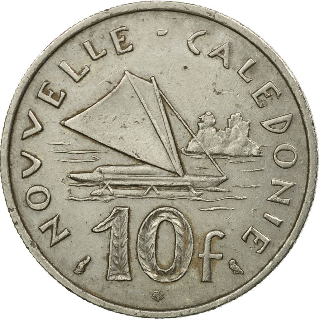 New Caledonia 10 Francs Coin 1967 - 1970 KM 5