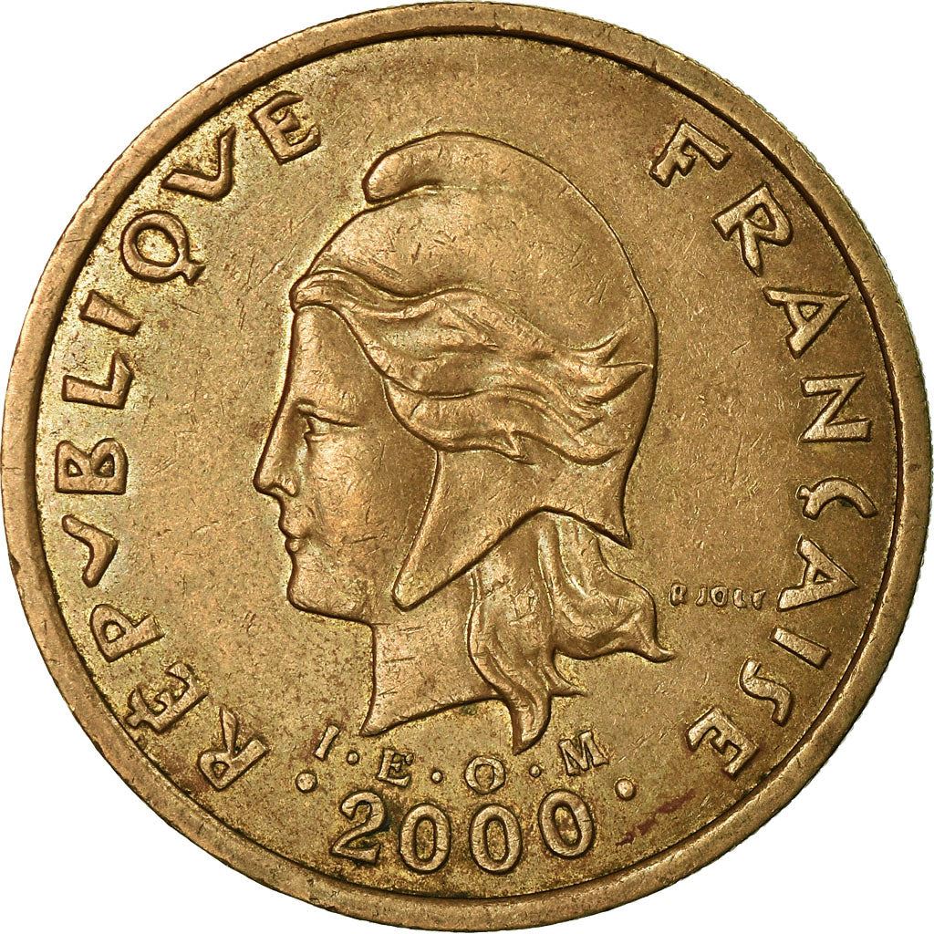 New Caledonia 100 Francs Coin 1976 - 2005 KM 15