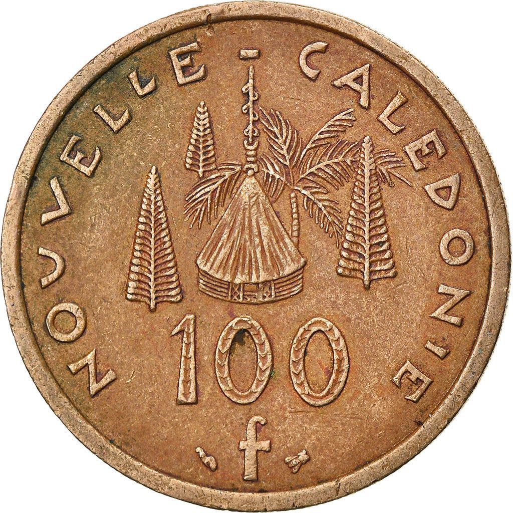 New Caledonia 100 Francs Coin 1976 - 2005 KM 15