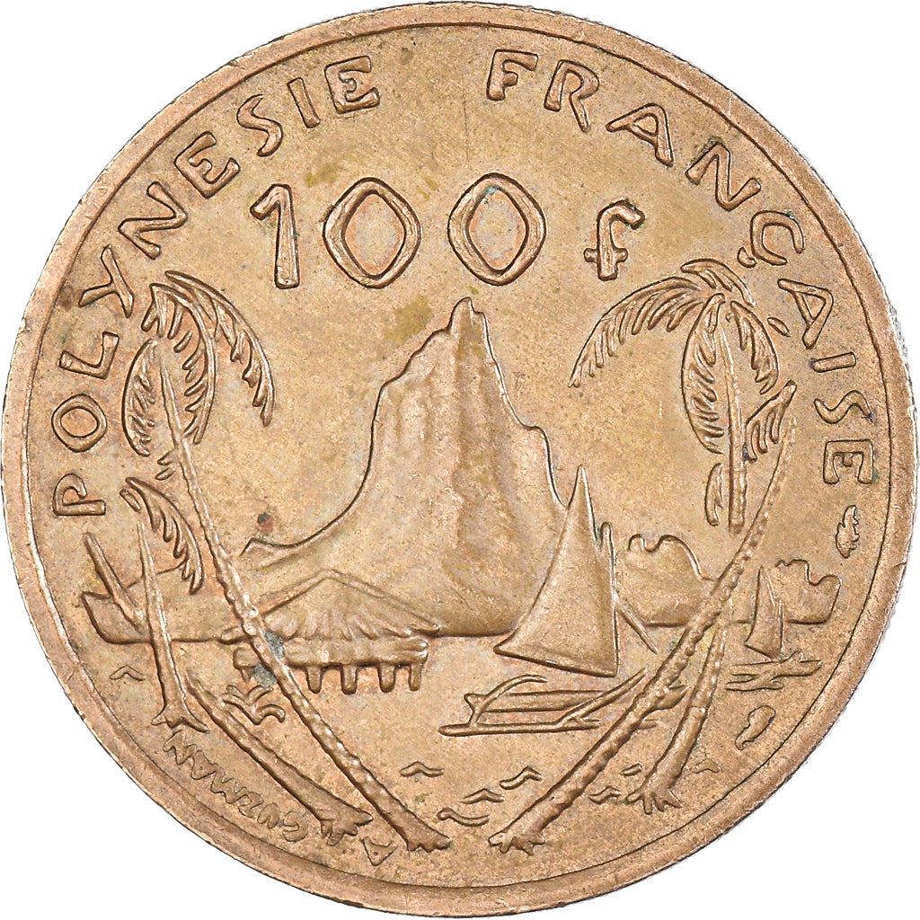 New Caledonia 100 Francs Coin 1976 - 2005 KM 15