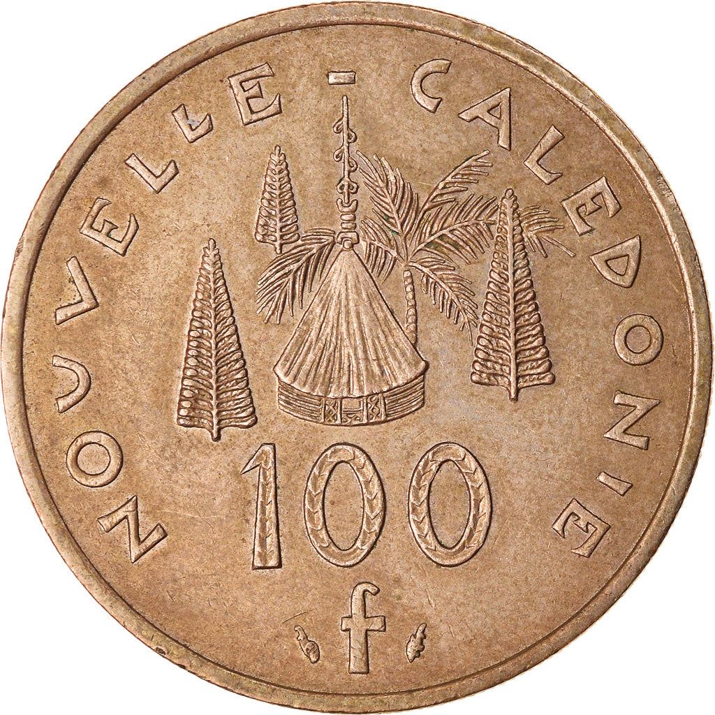 New Caledonia 100 Francs Coin 1976 - 2005 KM 15