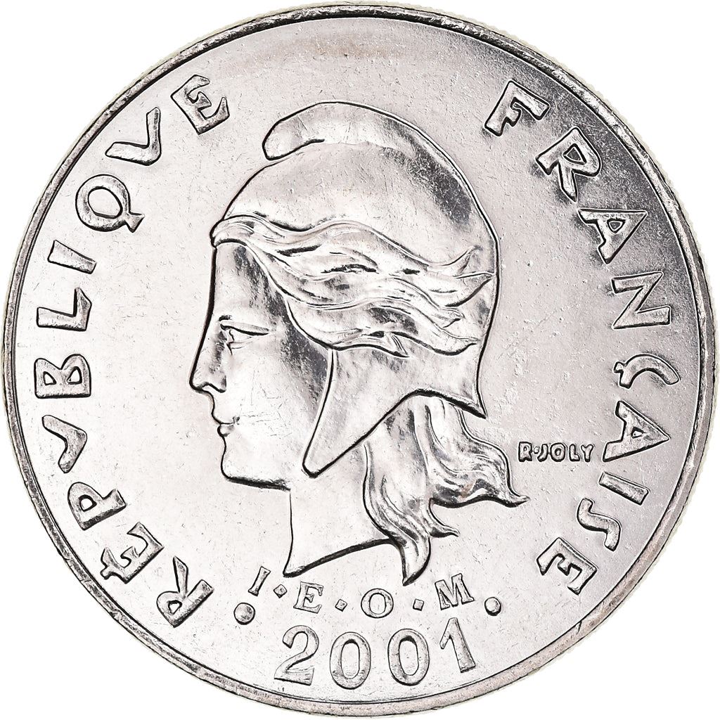 New Caledonia 20 Francs Coin 1972 - 2005 KM 12