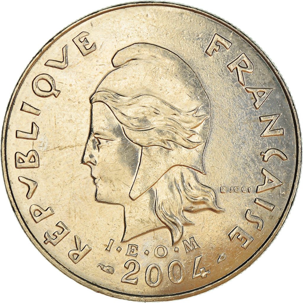 New Caledonia 20 Francs Coin 1972 - 2005 KM 12