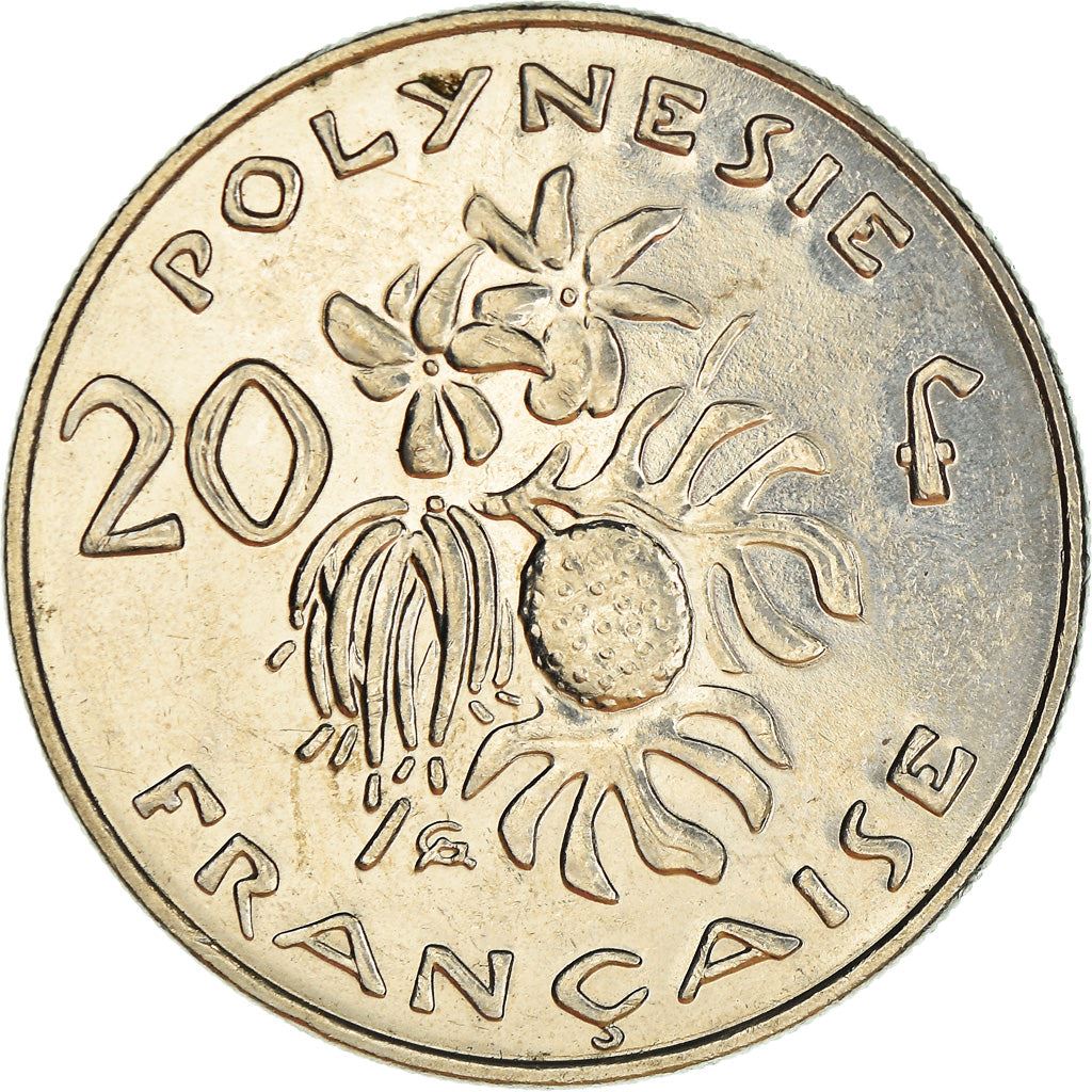 New Caledonia 20 Francs Coin 1972 - 2005 KM 12