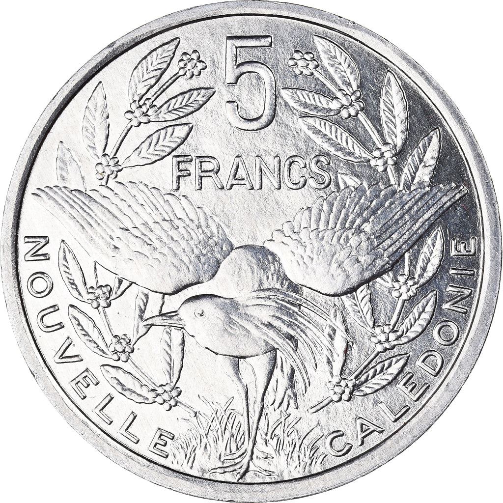 New Caledonia 5 Francs Coin 1983 - 2019 KM 16