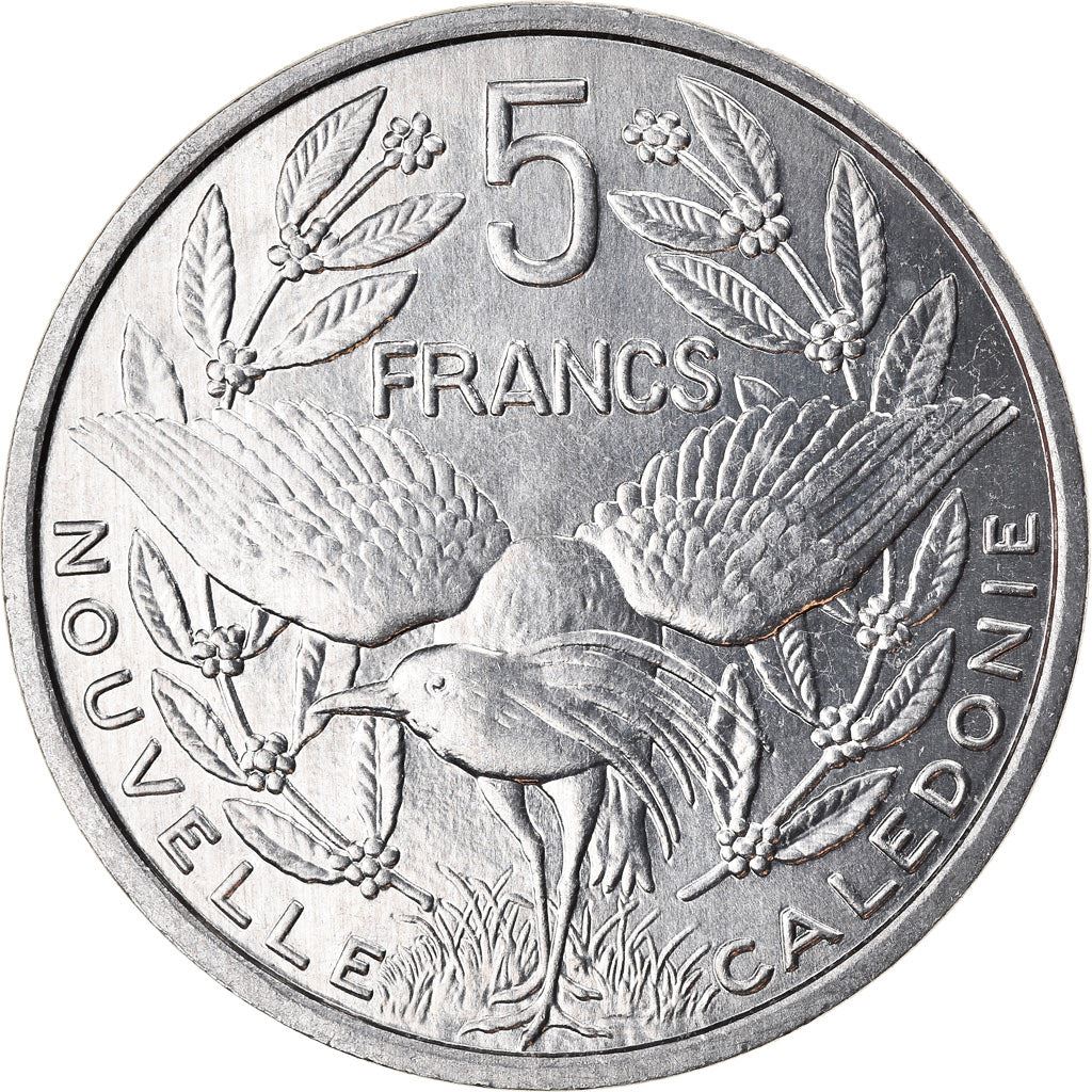 New Caledonia 5 Francs Coin 1983 - 2019 KM 16