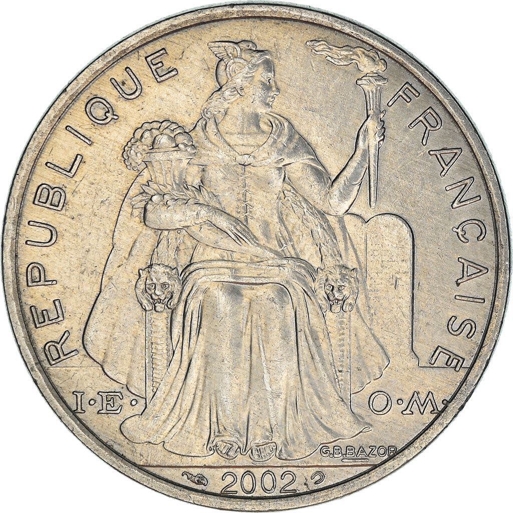 New Caledonia 5 Francs Coin 1983 - 2019 KM 16