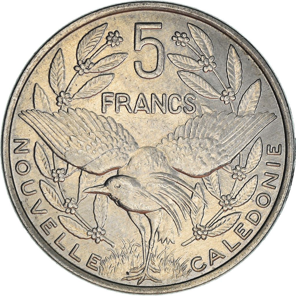 New Caledonia 5 Francs Coin 1983 - 2019 KM 16