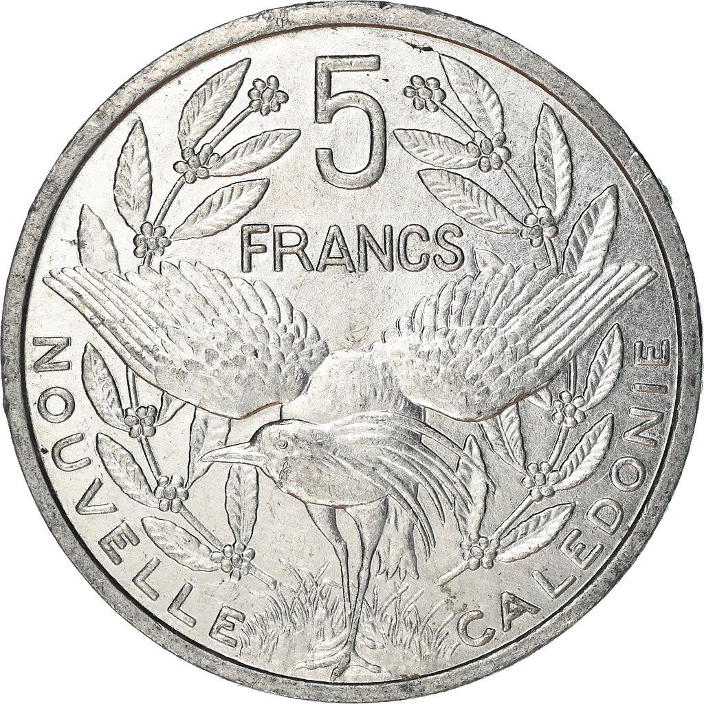 New Caledonia 5 Francs Coin 1983 - 2019 KM 16