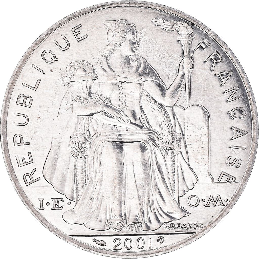 New Caledonia 5 Francs Coin 1983 - 2019 KM 16