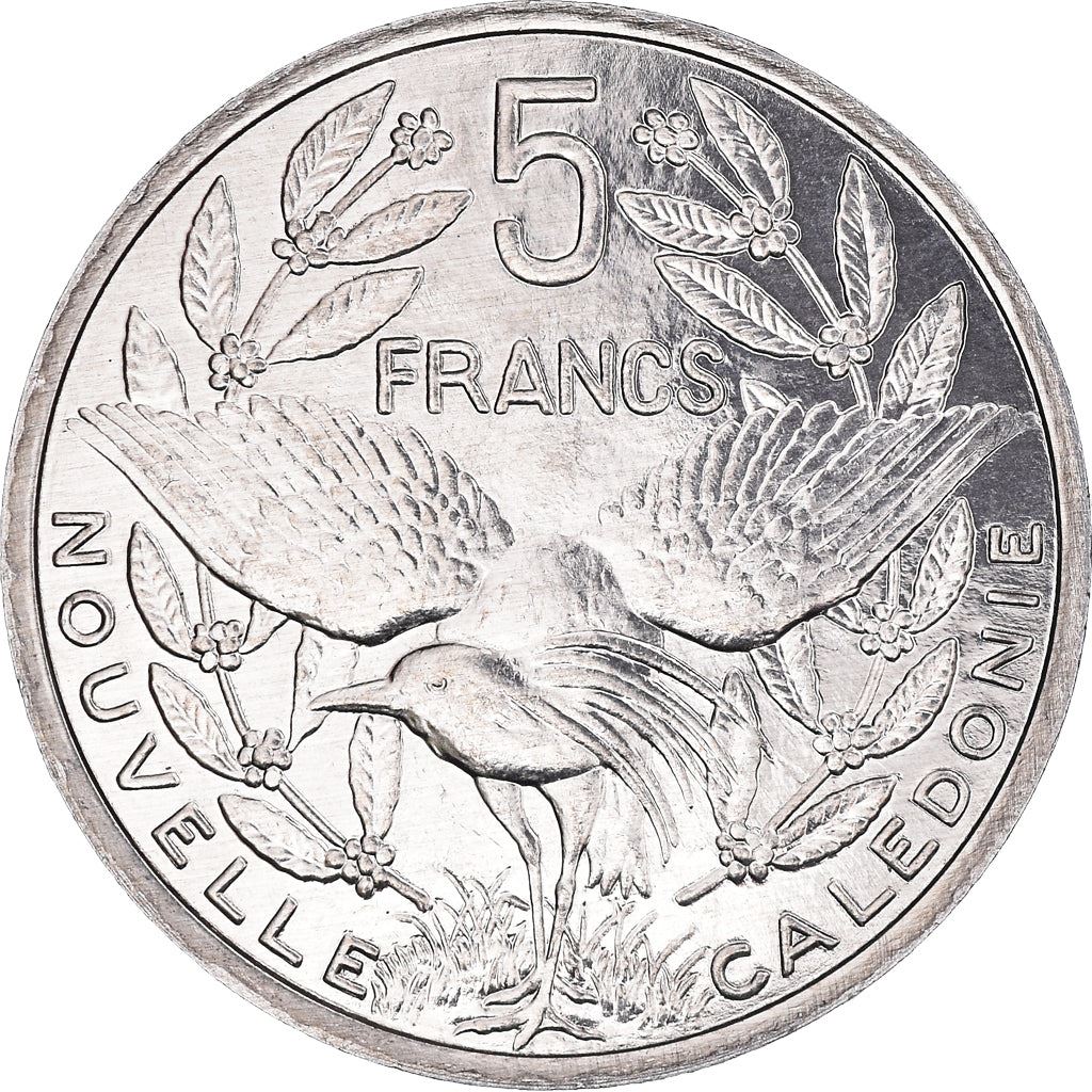 New Caledonia 5 Francs Coin 1983 - 2019 KM 16